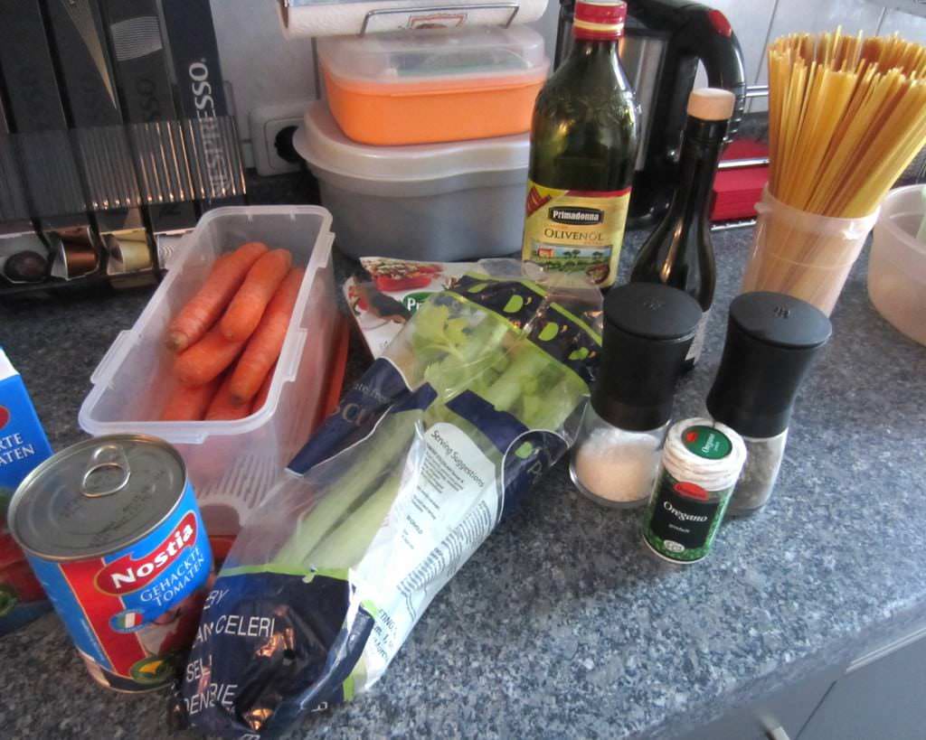 Vegetarische Bolognese 1